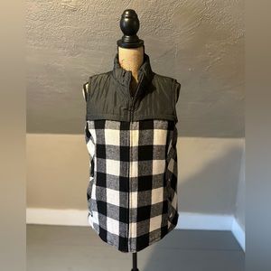 Maurice’s Buffalo plaid vest.